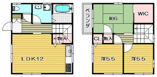 ルグランソシエS棟の間取図面
