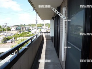 高槻市賃貸マンション モンレアーレ|バルコニー.jpg